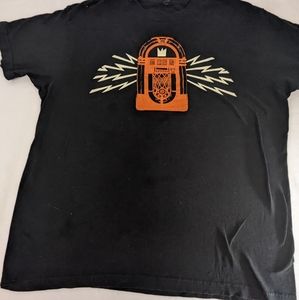 Train Play That Song 2017 Concert Tee - Tour Dates/Cities/States on Back Large